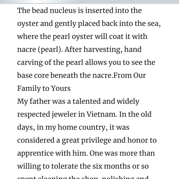 🦪Galatea Pearl🦪 SS Leaf Carved, Black South Sea Pearl *Queen Bead*, New~Worn 2x - Picture 6 of 10